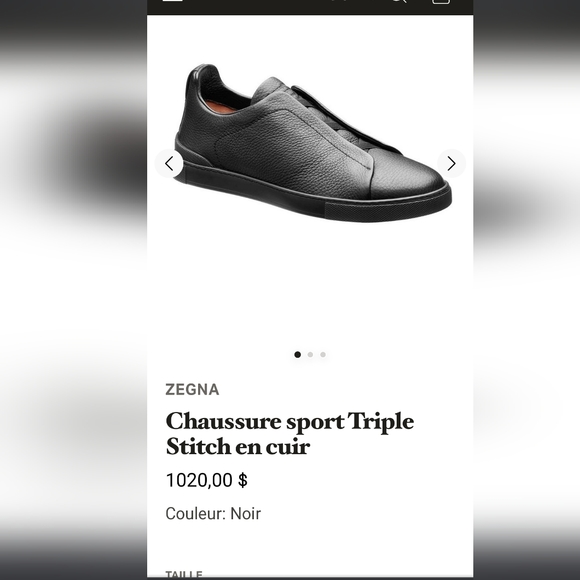 Ermenegildo Zegna sneakers, Are 100% Authentic. - Picture 1 of 11